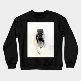 old vintage telephone Crewneck Sweatshirt